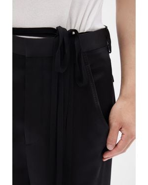 Ann Demeulemeester Leon Comfort Fit Trousers - Black