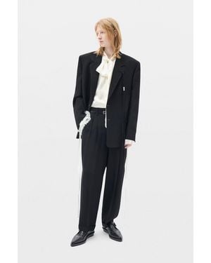 Ann Demeulemeester Ignaas Comfort Tailoerd Jacket - Blue