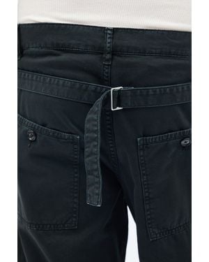 Ann Demeulemeester Monder Workwear Comfort Trousers - Blue
