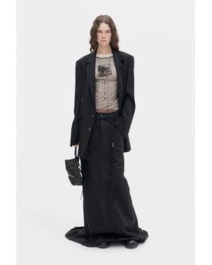 Ann Demeulemeester Agnes High Comfort Tailored Blazer - Black