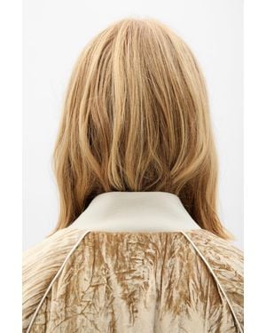 Ann Demeulemeester Esko Slim Fit Raglan Bomber - Natural