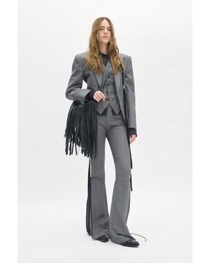 Ann Demeulemeester Fie Bootcut Pants - Multicolor