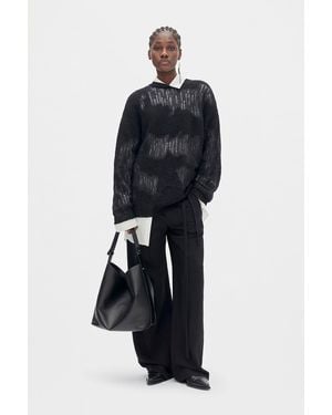 Ann Demeulemeester Anneke Comfort Tailored Trousers - Black