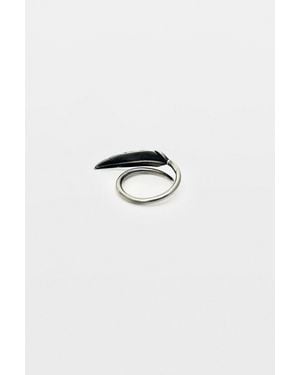 Ann Demeulemeester Berk Feather Ring - Blue