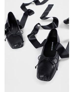 Ann Demeulemeester Paloma Ballerinas - Black