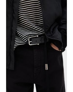 Ann Demeulemeester Modest 5 Pockets Relaxed Flared Trousers - Black