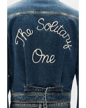 Ann Demeulemeester Rocco Slim Fit Zipped Blouson - Blue