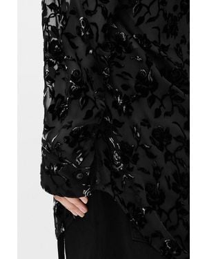 Ann Demeulemeester Elisabeth Long High Comfort Shirt - Black