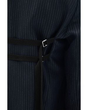 Ann Demeulemeester Lexa Tailored Slim Fit Jacket - Blue