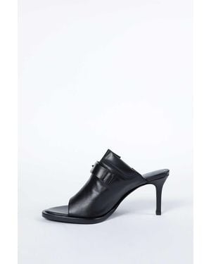 Ann Demeulemeester Keke Heeled Mules - Black