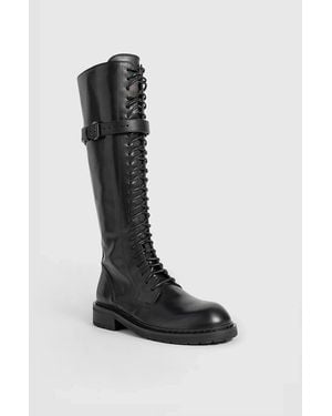 Ann Demeulemeester High Danny Boots - Black