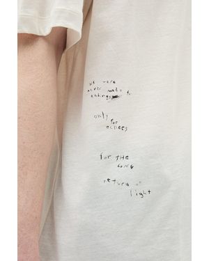 Ann Demeulemeester Dieter Comfort T-Shirt - Multicolour