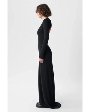 Ann Demeulemeester Eva Knitted Dress - Blue
