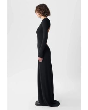 Ann Demeulemeester Eva Knitted Dress - Blue