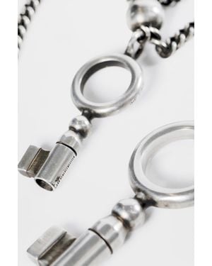 Ann Demeulemeester Pama Key Necklace - Multicolor