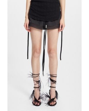 Ann Demeulemeester Elya Heeled Sandals - Black