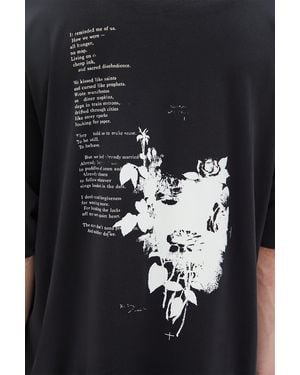 Ann Demeulemeester Dieter High Comfort T-Shirt - Blue