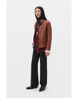 Ann Demeulemeester Pareli Straight Caban - Red