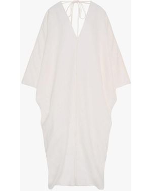 Another Tomorrow Caftan - White