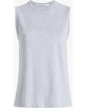 Another Tomorrow Sleeveless Tee - Blue