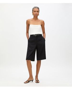 Another Tomorrow Bermuda Short - White