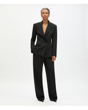 Another Tomorrow Tuxedo Suit Jacket - Black