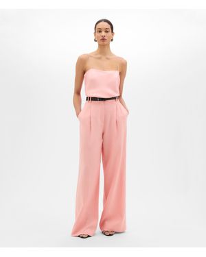Another Tomorrow Silk Camisole - Pink