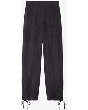Another Tomorrow Drawstring Track Pant - Blue