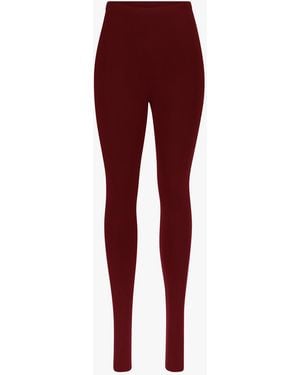 Another Tomorrow Seamed Legging - Red