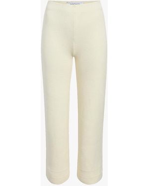 Another Tomorrow Rib Pant - Natural
