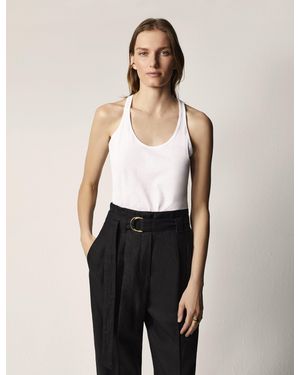 Another Tomorrow Relaxed Tank - White