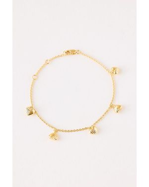 Rachel Jackson Untamed Deco Hearts Bracelet - Metallic