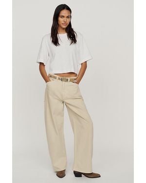 Maeve The Corey Short-Sleeve Boxy T-Shirt By - Black
