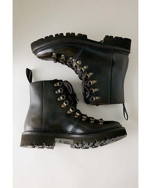 Grenson Nanette Hiker Boots - Black