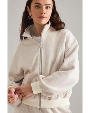 4th & Reckless Josefina Zip Sweatshirt - Natural