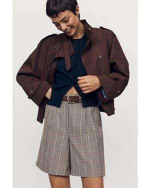 Maeve Lowslung Trouser Shorts - Multicolour
