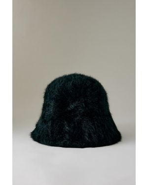 By Anthropologie Brushed Cloche Hat - Blue