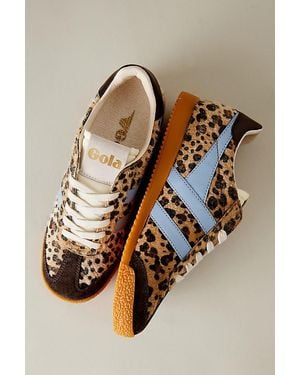 Gola X Anthropologie Elan Leopard Trainers - Brown