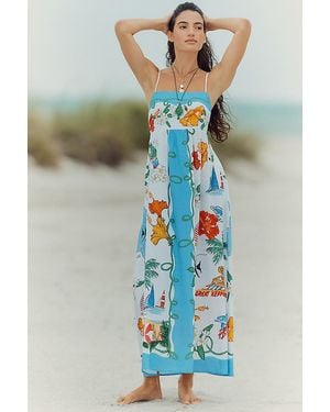 Seafolly Viva Vacation Maxi Dress - White