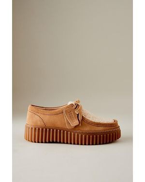 Clarks Clarks Torhill Bee Shearling Shoes - Brown