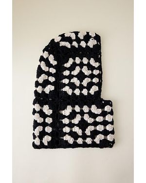 By Anthropologie Crochet Hood - Black