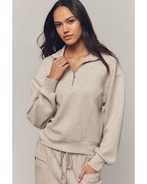 Daily Practice Half-Zip Sweatshirt - Natural