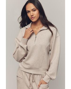 Daily Practice Half-Zip Sweatshirt - Natural