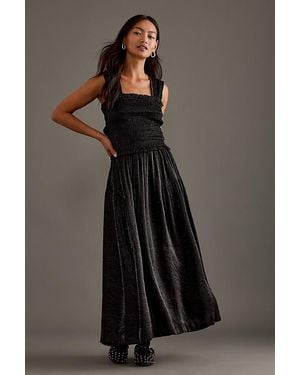 Damson Madder Midi Dress - Black