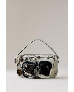 Nunoo Helena Cow Print Bag - Black