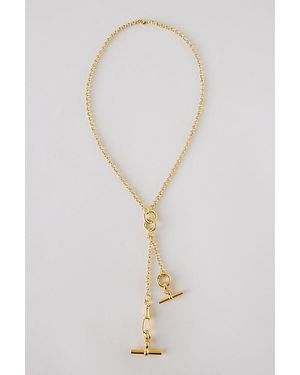 Tilly Sveaas Raising The Bar-Plated Necklace - White