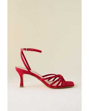 By Anthropologie Bonnie Strappy Heels - Pink
