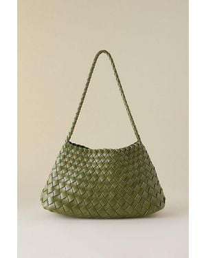 By Anthropologie Calla Woven Shoulder Bag - Green