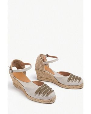 Penelope Chilvers Mary Jane Dali Espadrilles - Grey