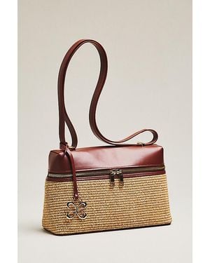 Maeve Vegan Leather Train Case - Natural